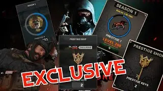 Prestige Shop Items NOT usable in Warzone...