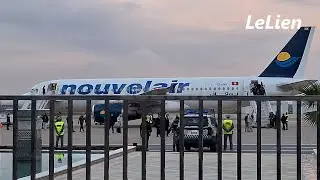 🇩🇿 L&rsquo;avion transportant la s&eacute;lection nationale alg&eacute;rienne est arriv&eacute; &agrave; l&rsquo;a&eacute;roport de Rabat, au Maroc