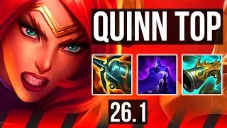QUINN vs VOLIBEAR (TOP) | KR Master | 26.1