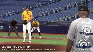 James Raidt Prospect Video, RHP, King & Low Heywood Thomas School Class of 2023