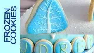 HOW TO DECORATE FROZEN COOKIES WITH ROYAL ICING