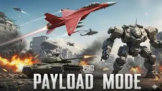 PUBG| BGMI Payload mode Live Stream, Fighter Jet Insane skills , Tanks, Hovercraft + M202.