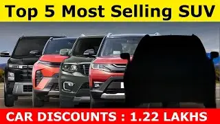 Top 5 Best-Selling SUVs in India | July 2025 Sales Report 🚗🔥 | Honda Discounts💰Save Upto ₹1.22 Lakh