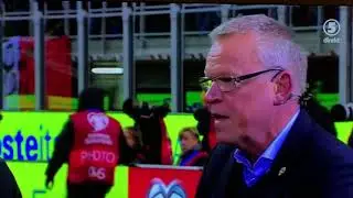 VM kval Italien - Sverige 2017, Glädjevandaler!