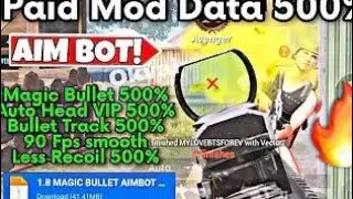 100% MAGIC BULLET TRACKING | AUTOHEADSHOT CONFIG | BGMI+GL+KR 1.8 HIGH DAMAGE AIMBOT🥰 By Sam Gamerz'