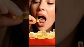 Glass Food asmr🤤 #glassfood #glassfruit #youtubeshorts #viral #aismr #girleatingfood #satisfying