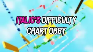 ROBLOX - Italic's Difficulty Chart Obby 2 - All Stages 1-221
