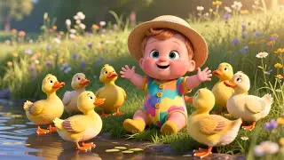 The Duck Who Loved the Drums 🦆🥁 | Fun Kids Story & Song | Preschool Learning | 3D Animation