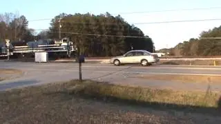 EMDX SD70ACe's 1205 & 1204 lead CSX Q541 thru Tyrone,GA