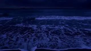 Distant Waves Crashing Against Reef, Soft Ocean Sounds from Ingrina Beach