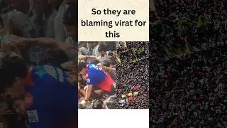Stop blaming virat kohli #cricketshorts #ipl #stampede #ipl #shotrs #ytshorts #trending