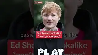 Двойник Эда Ширана вынужден носить маску после того, как его постоянно принимали за звезду #themi...