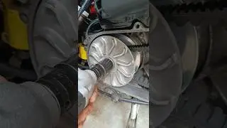 Upgrade CVT Vario using full racing pulley? #vario #cvt #pulley