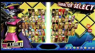 Capcom vs SNK 3 Mugen chracter select screen #capcom #snk #mugen