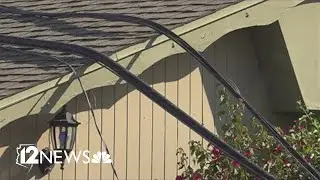 Power lines knocked down after crash with semi in Phoenix, outages reported