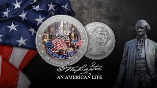 Old Glory - George Washington - An American Life - 1/2 oz Silver Coin 2021 - 7k Metals