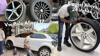 Volkswagen Polo Upgrade to 17 inches Alloys | India’s Biggest Alloy 24 Inches Latest Design