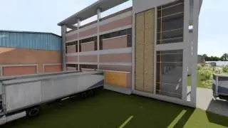 SQUARE textile spinning mill
