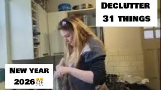 DAY 1 2026 MASSIVE DECLUTTER #decluttering #declutter #clean #cleaning 