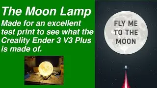 Moon Lamp 3D Print