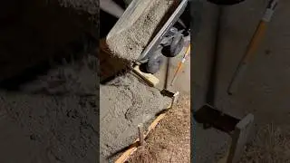 Gorilla Yard Carts make great concrete mixers! Holds 2 bags and an easy pour! #diy #concretemixer