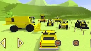 I got my machinery collection working on the rice culture - Blocky Farm & Race Simulator | top farm
