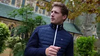 Calvin Klein Mens Hybrid Insulated Lightweight Golf Jacket