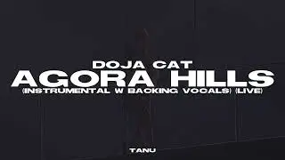 Doja Cat - Agora Hills (Instrumental with backing vocals) (Live)