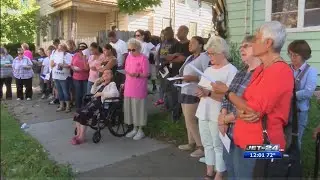 Prayer Vigil held for Edward James Bishop, man fatally stabbed in Erie