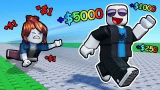 Каждый шаг +1 ДЕНЬГИ, чтобы бежать быстрее в Roblox...