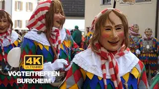 Fasnet Umzug in Burkheim, Vogteitreffen mittlerer südlicher Breisgau Teil 3