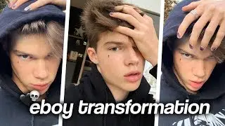 transforming myself into a tiktok eboy