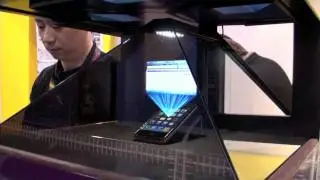 InnoVison HoloAD 3D Projector at CES 2010