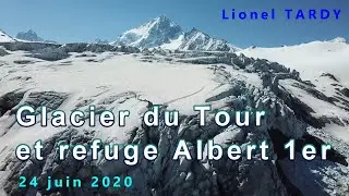 Randonnée au glacier du Tour et au refuge Albert 1er