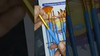 paint brushes set in budget friendly ,||from Flipkart #paint  #brushes #artist