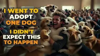 I Went To Adopt ONE Dog&hellip; But 100 Dogs Chose ME #dogadoption  #adoptdontshop #heartwarmingdogs