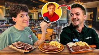 Llevé a comer Carnita Asada a MALCOLM (Frankie Muniz) en mi Ciudad 🥩 🇲🇽