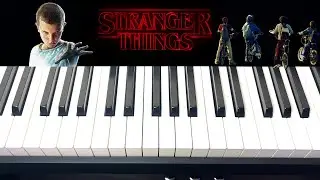 How to Play Stranger Things - Kids on Piano (Easy)