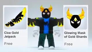 HURRY! NEW FREE GOLDEN and LUXURIOUS ROBLOX ITEMS! 😱😳