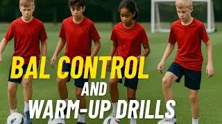 Warmup & Ball Control Drills Football | Ball Mystery and Warm-Up Drills Soccer/Football