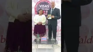 Julia recibi&oacute; la Visa Americana de Turismo 🌍
