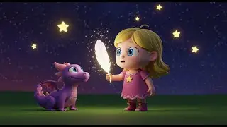 Baby Star&rsquo;s Feather Dragon Stardust Waltz | Magical Nursery Rhyme for Toddlers & Kids ✨🐉🌟