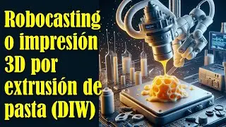 Robocasting o impresi&oacute;n 3D por extrusi&oacute;n de pasta (DIW)