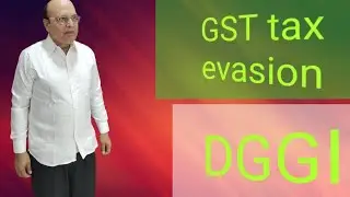 GST tax Evasionko rokane ke liye DGGI. directorate general of GST intelligence. (डीजीजीआई)