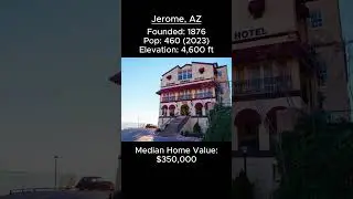 Random US Towns: Jerome, AZ #shorts