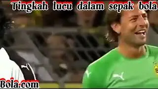 tingkah lucu football #footballfunny #football #footballvideos