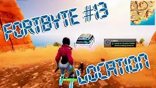 Fortnite SEASON 9 Fortbyte #13 LOCATION!!!