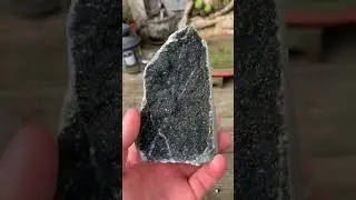 Black amethyst AA grade cut base 6 #blackamethyst #amethyst #crystals