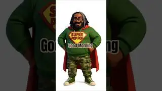 Good Morning | Super Pop Pop Clips #superpoppop #shorts