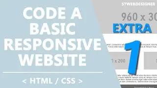 Extra #01 - Coding a Vertical Navigation Bar: Code a Basic Responsive Website | STWebDesigner